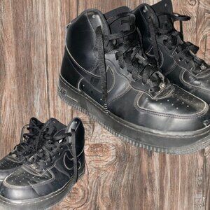 Nike Air Force 1 Mid '07 – Black (Used)